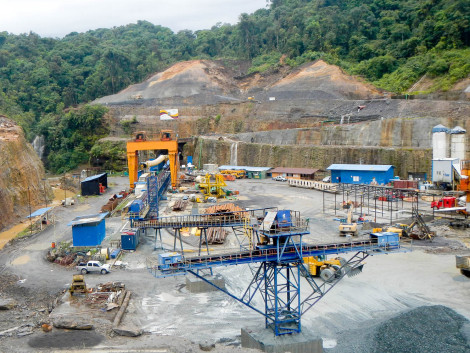 Coca Codo Sinclair Hydroelectric Project, Conveyor Systems