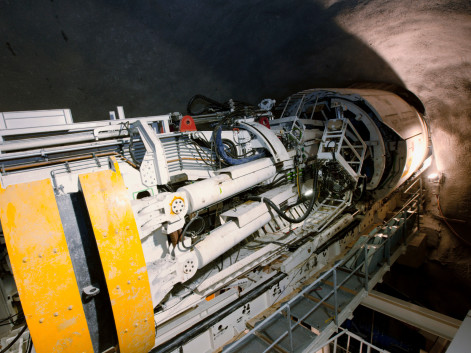 Linth Limmern Pump-Storage Plant, Tunneling